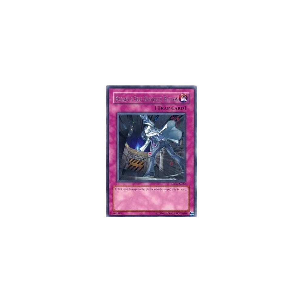 Kozaky's Self-Destruct Button - DR3-EN232