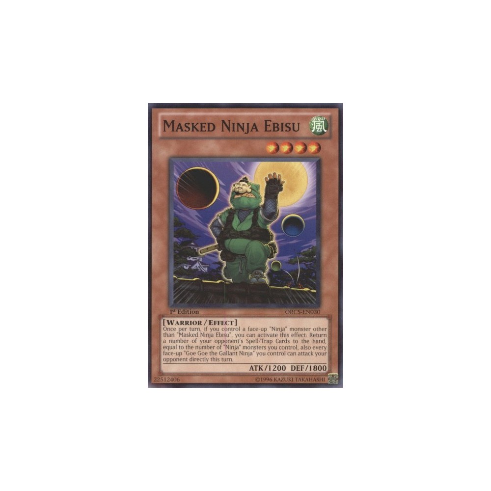 Masked Ninja Ebisu - ORCS-EN030