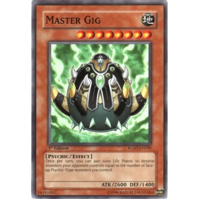 Master Gig - RGBT-EN030
