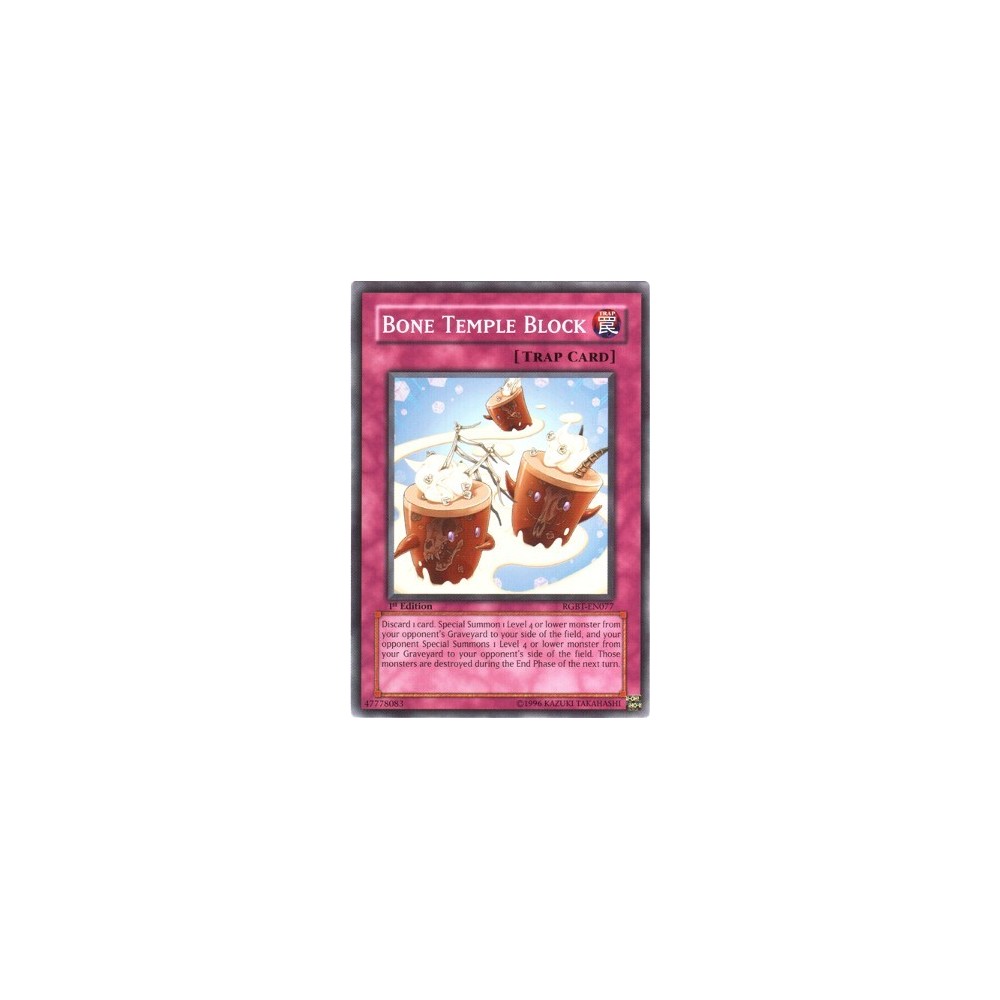 Bone Temple Block - RGBT-EN077
